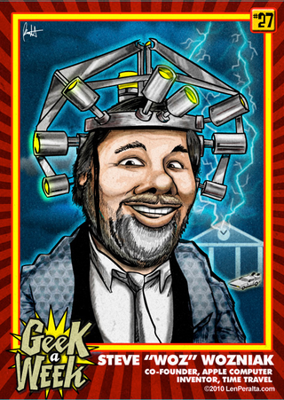 Illustration for article titled Len Peralta's Geek A Week trading card series/podcast is back